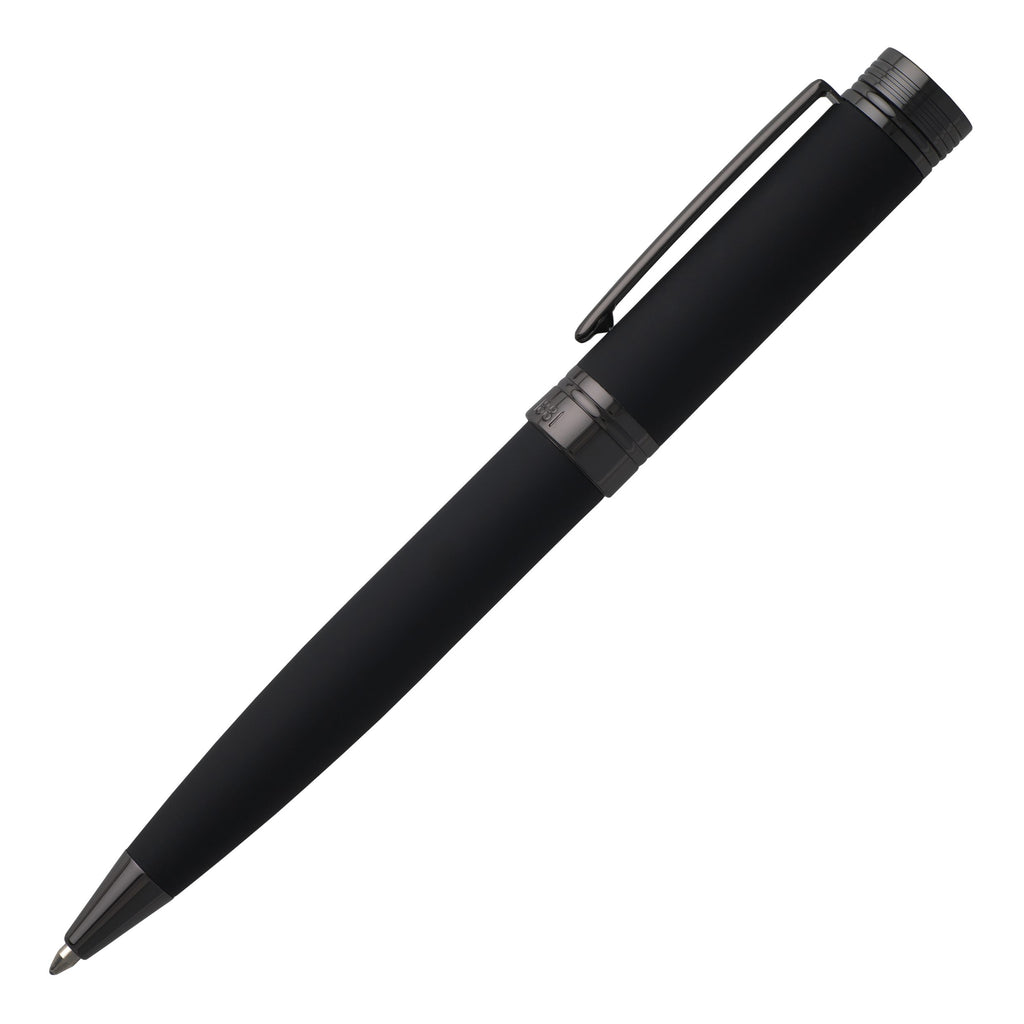  Soft black Ballpoint pen Zoom with CRR logo on top from Cerruti 1881