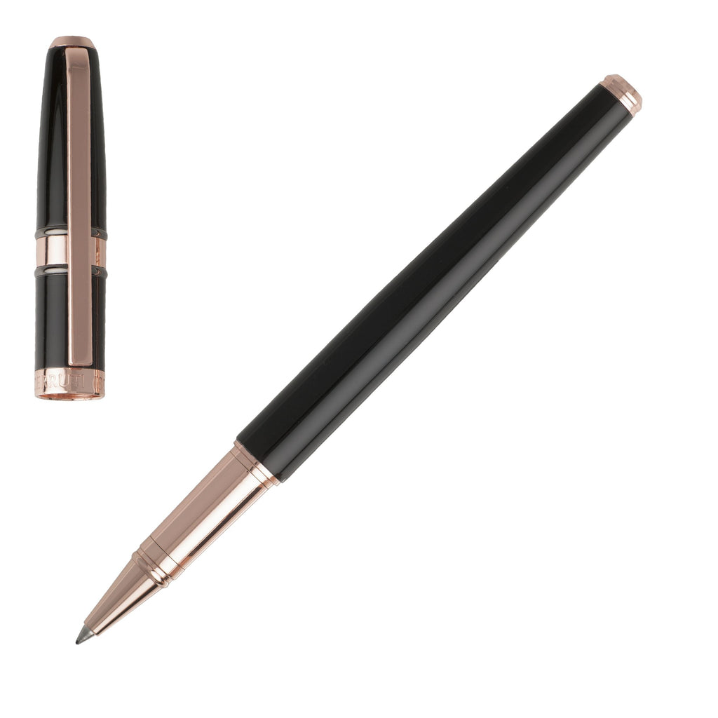 Mens designer pens Cerruti 1881 luxury Black Rollerball pen Madison 