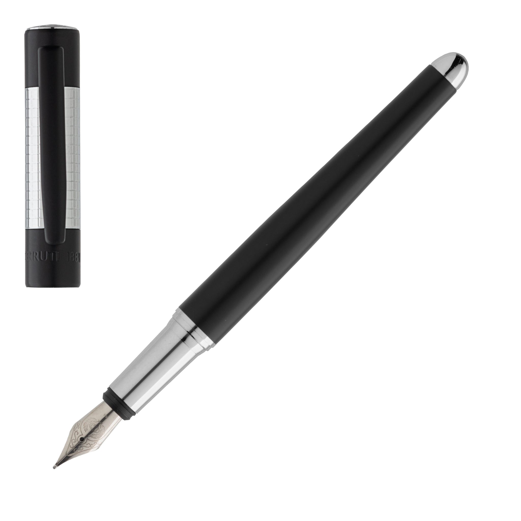 行列のできるレビュー商品、集めました。高評価アイテム Black Albion pen Fountain 1881 CERRUTI with Gift | box gift トランプ