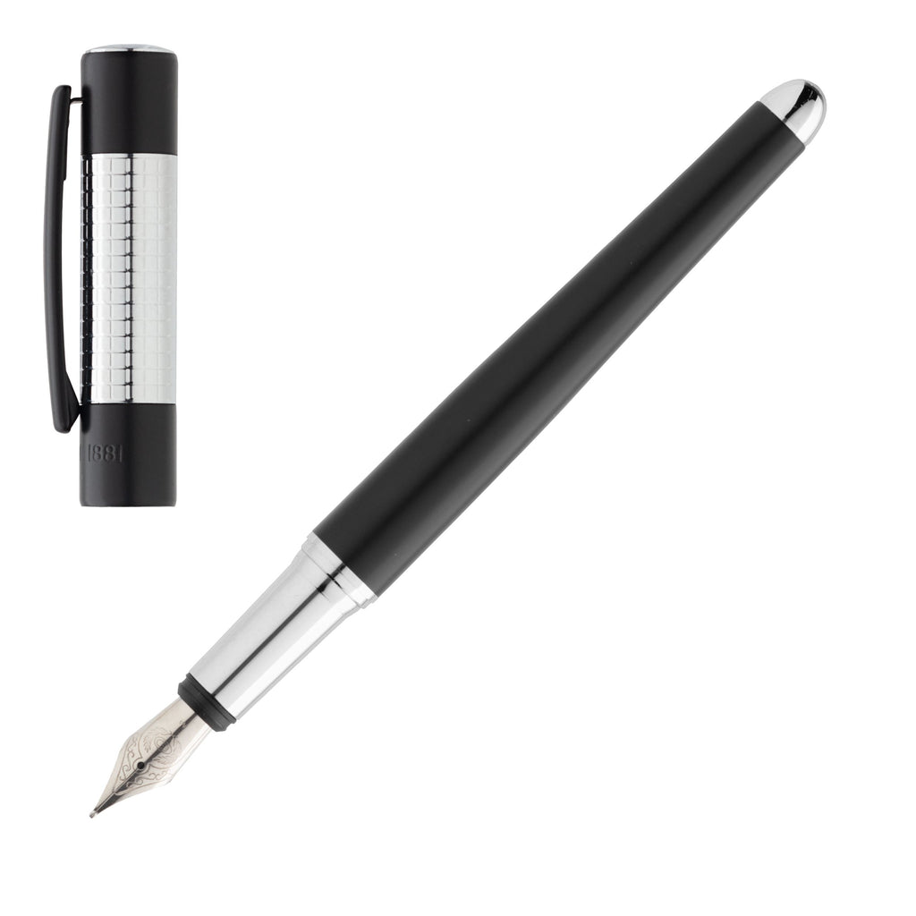  CERRUTI 1881 Fountain pen Albion Black with gift box |  Gift for HIM