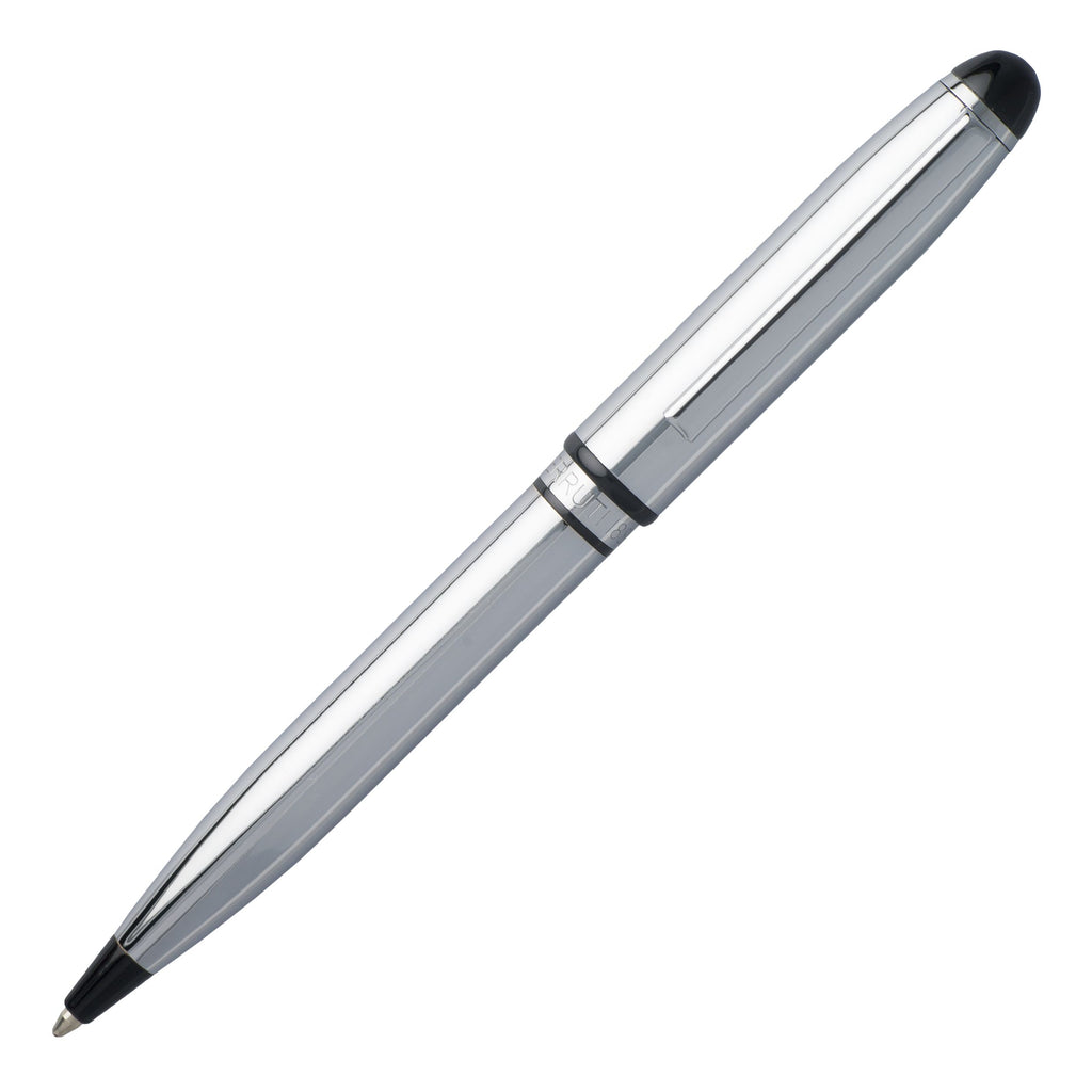  Luxury business gifts for men Cerruti 1881 chrome ballpoint pen Leap 