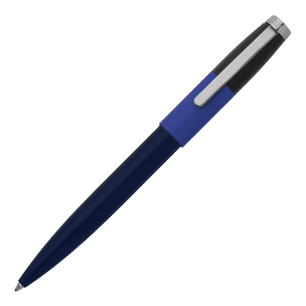  Men's luxury pens Cerruti 1881 navy bright blue ballpoint pen BRICK 