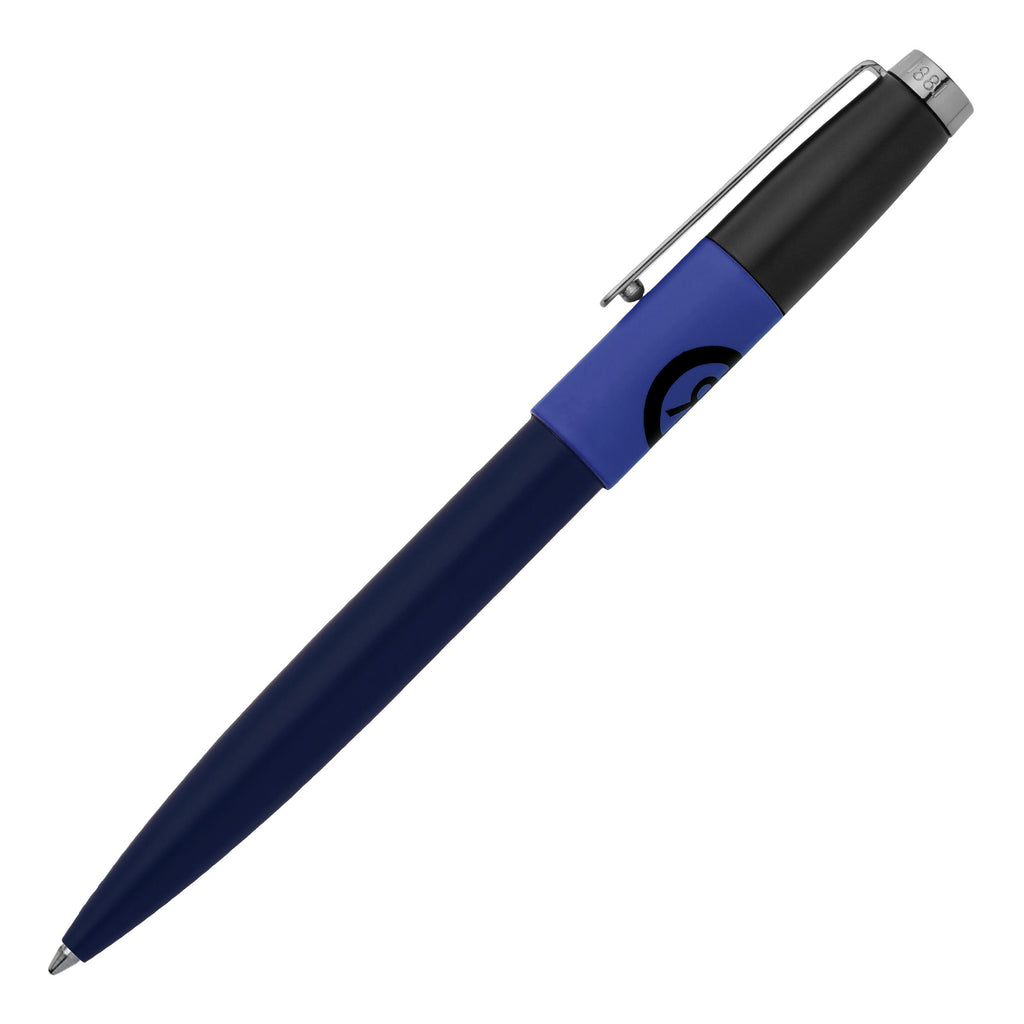  Men's luxury pens Cerruti 1881 navy bright blue ballpoint pen BRICK 