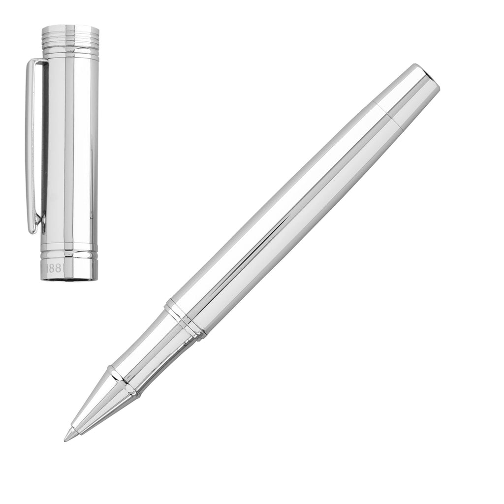   Corporate gifts for Cerruti 1881 silver rollerball pen Zoom Classic