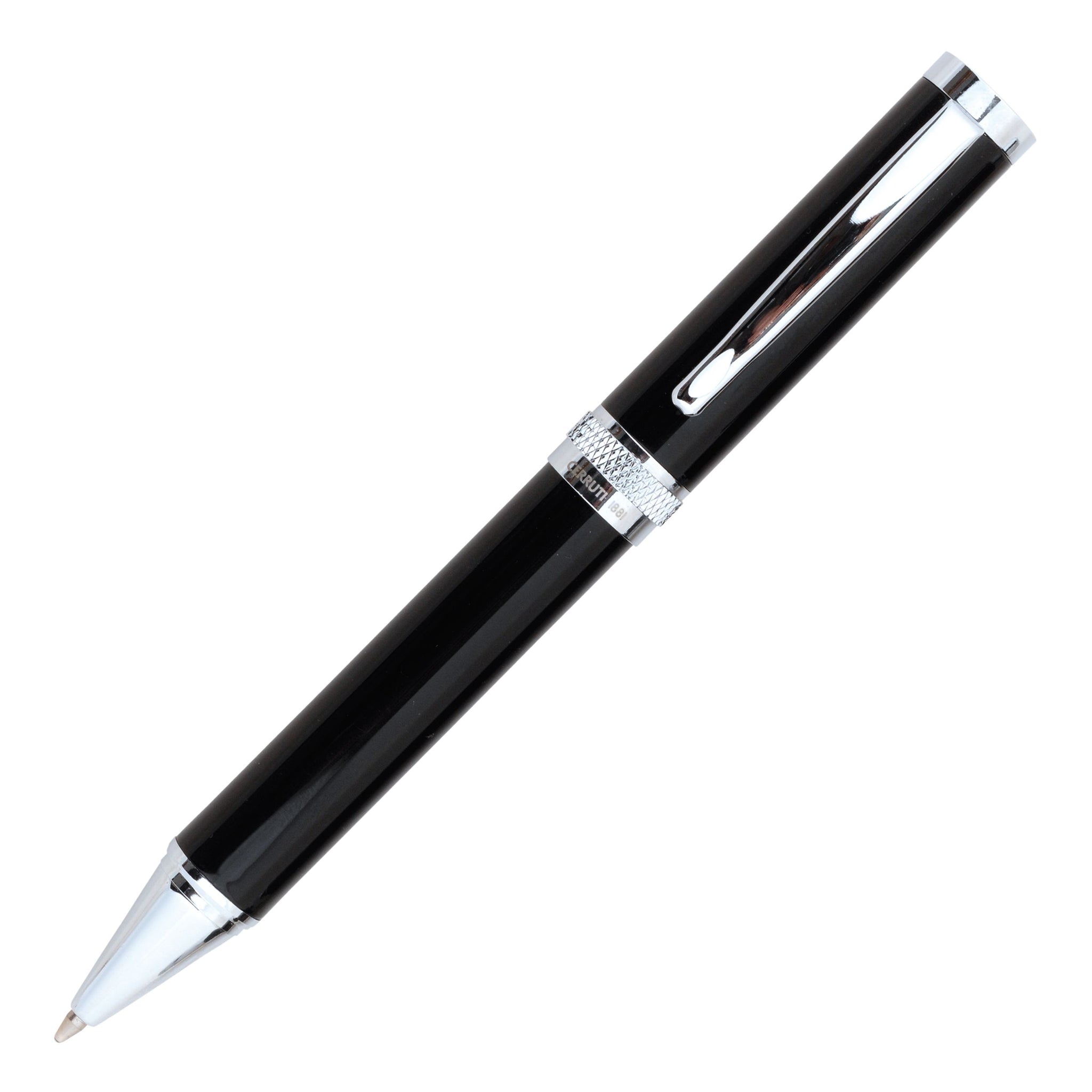 CERRUTI 1881 Writing Instruments - Black Ballpoint pen Focus 