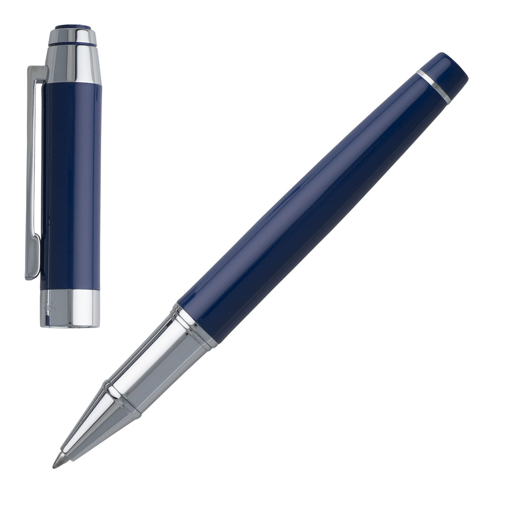  CERRUTI 1881 bright blue Rollerball pen Heritage with your company logo