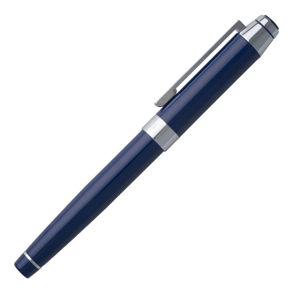  CERRUTI 1881 bright blue Rollerball pen Heritage with your company logo