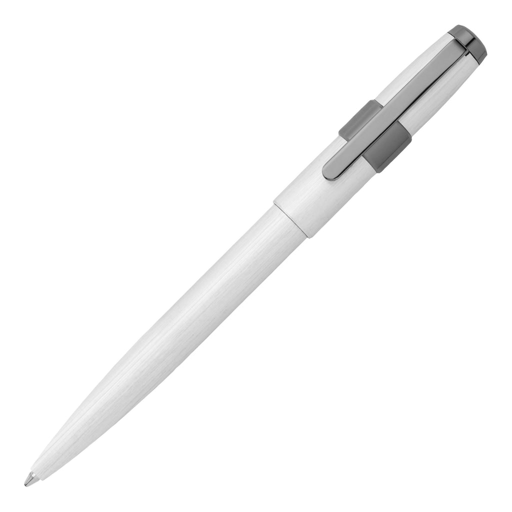  Men's luxury pens Cerruti 1881 Brushed chrome Ballpoint pen BLOCK
