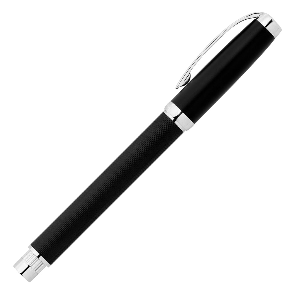  Mens luxury pens Cerruti 1881 rollerball pen Myth in black chrome