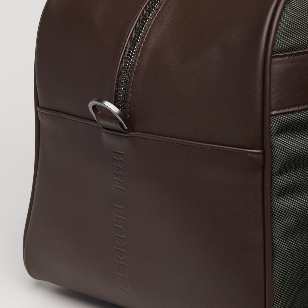  Men's travel in style Cerruti 1881 fashion grey brown travel bag Bond 