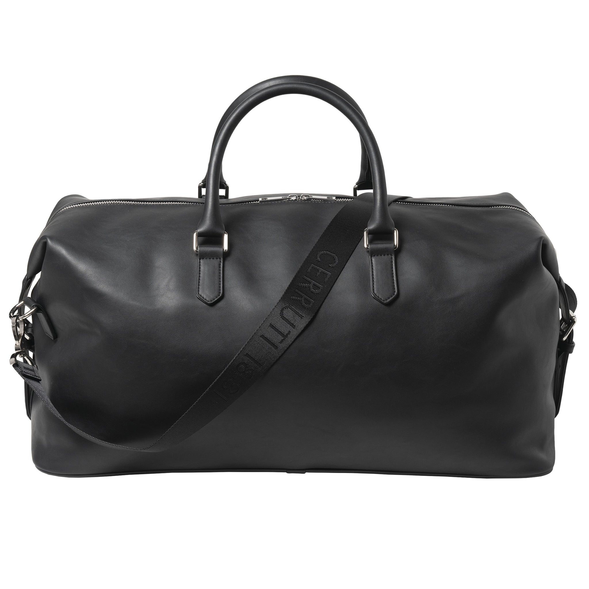 CERRUTI 1881 黒 ナイロン ボストンバッグ Men's luxury handbags Cerruti 1881 Fashion Black Travel bag Bond