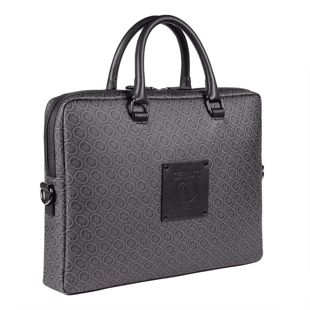   Luxury bag for men Cerruti 1881 fashion Grey Laptop bag Logomania 
