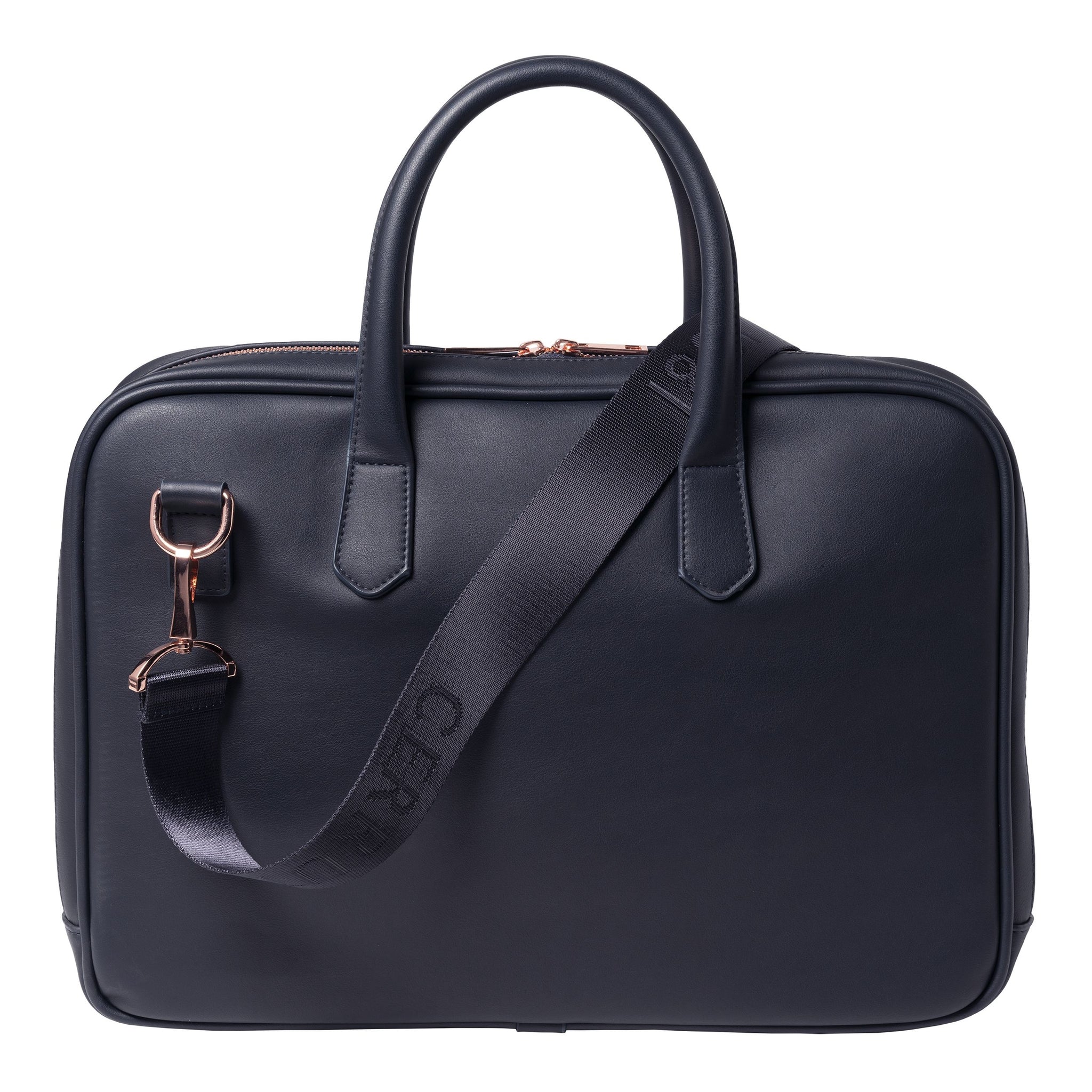 Mens luxury bags Cerruti 1881 fashion navy laptop bag ZOOM