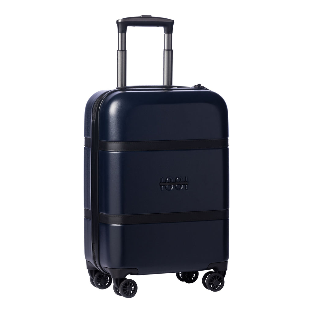   Men's designer luggage Cerruti 1881 Blue travel trolley IRVING 