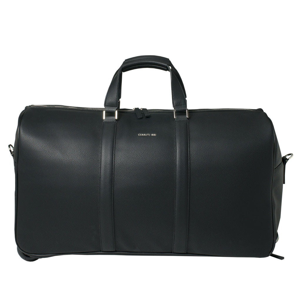 Men's luxury luggage Cerruti 1881 Black Travel Trolley Bag Hamilton 