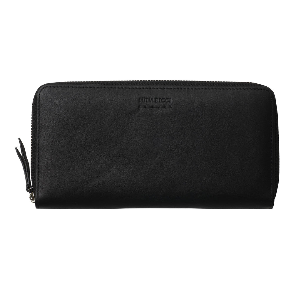  Designer gifts for her Nina Ricci zipped wallet Sellier Noir
