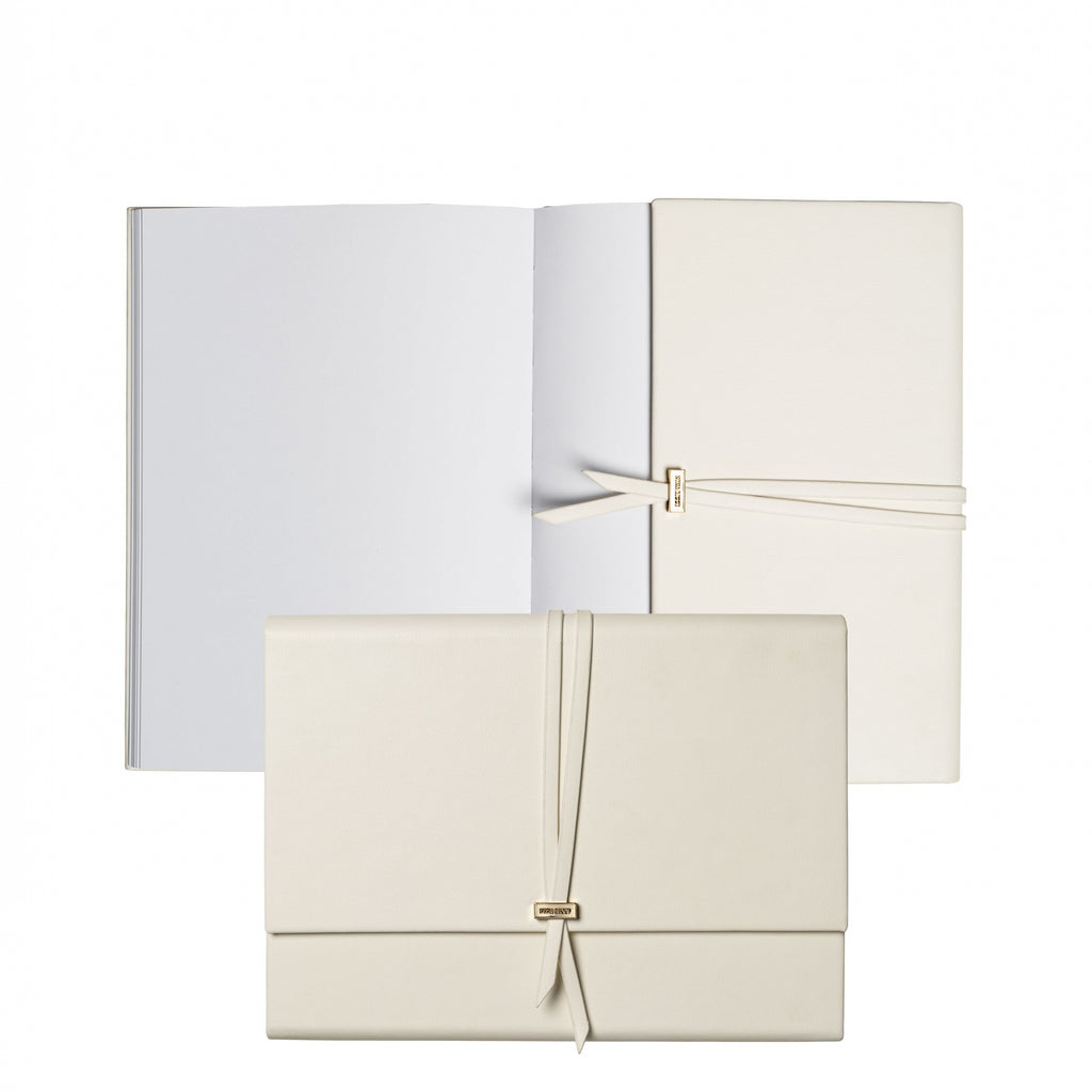  Women's Designer Notebook Nina Ricci Fashion A5 Note pad Lien Ivoire