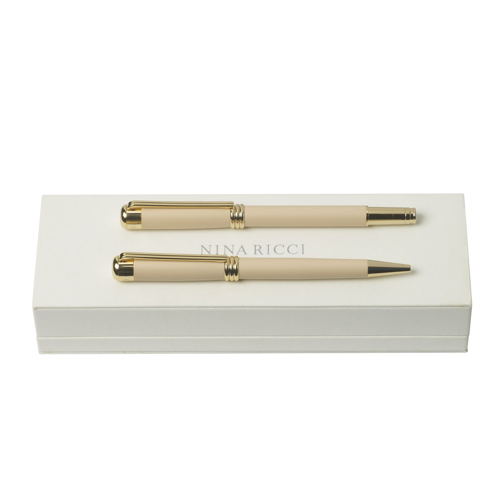  Pen gift set Boucle Nina Riici nude ballpoint pen & rollerball pen