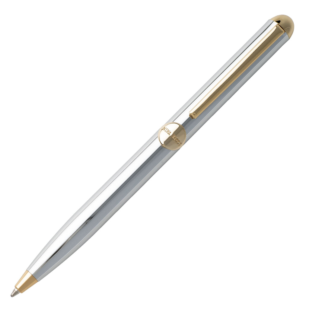  Luxury gifts for her Nina Ricci Ballpoint pen Medaillon in chrome