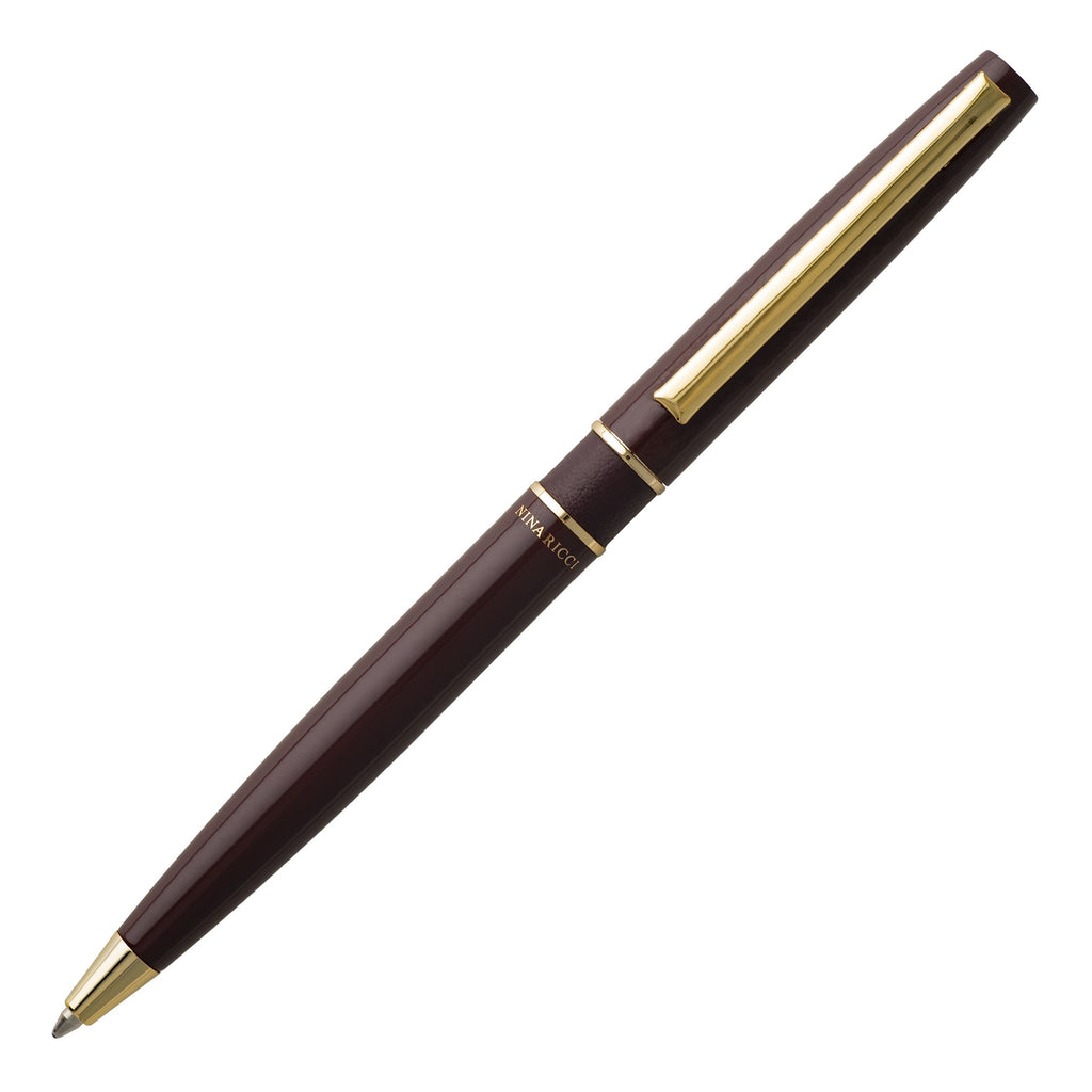  Luxury pens for women Nina Ricci Fashion Ballpoint pen Lien Bordeaux 