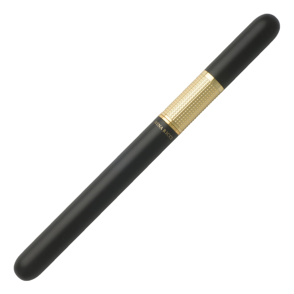 Nina Ricci Rollerball pen Maillon Black | Luxury corporate gifts