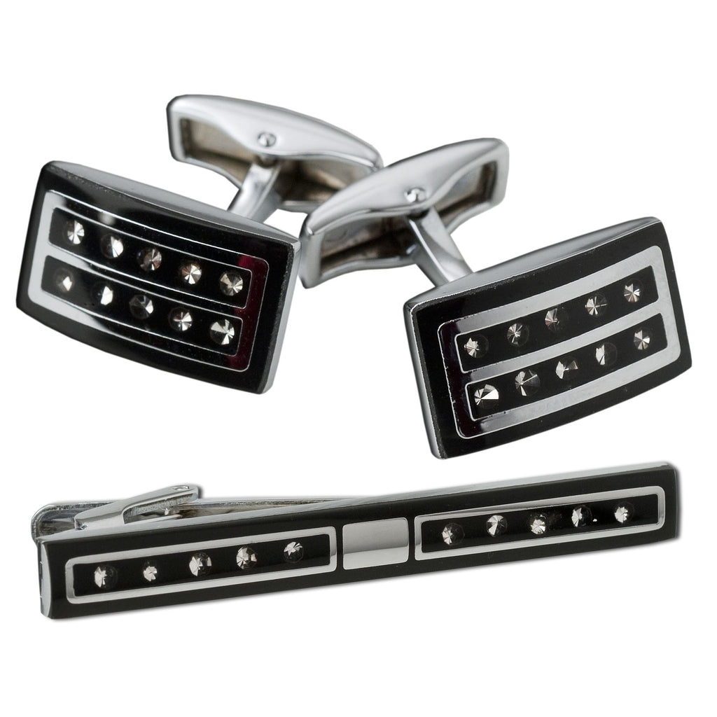  Cufflinks & Tie bar Cristal Pince from JLS business gifts in HK & China