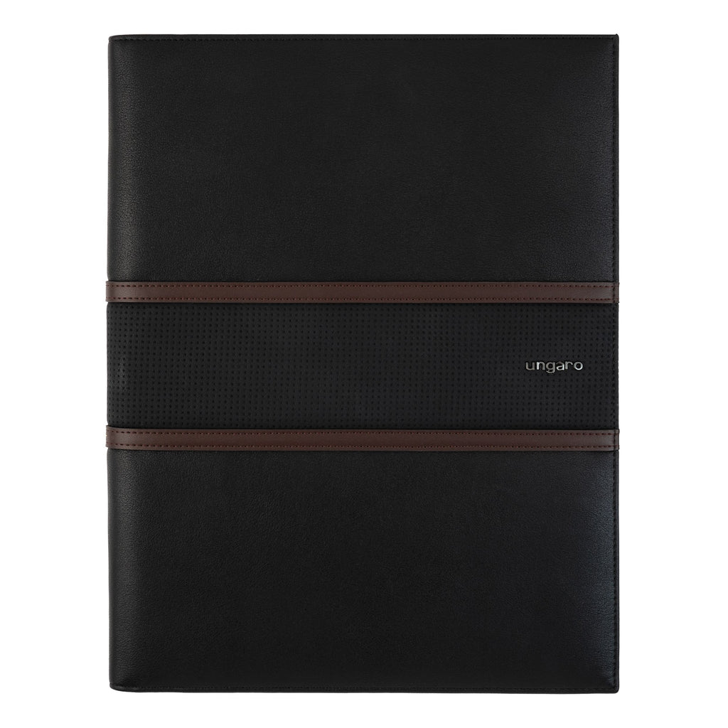  Corporate gifts to clients Ungaro Fashion Black A4 Folder Taddeo 