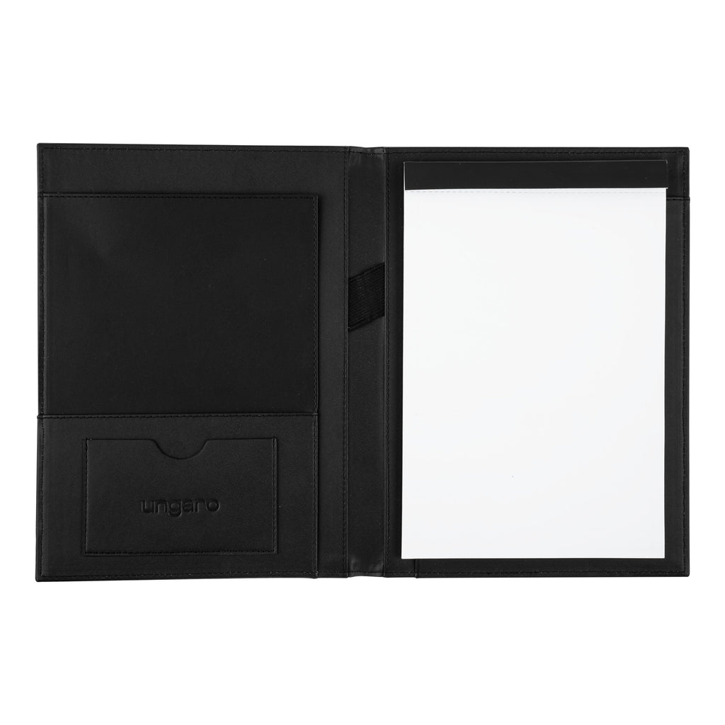  Men's designer folder Ungaro Fashion Black A5 Folder Taddeo