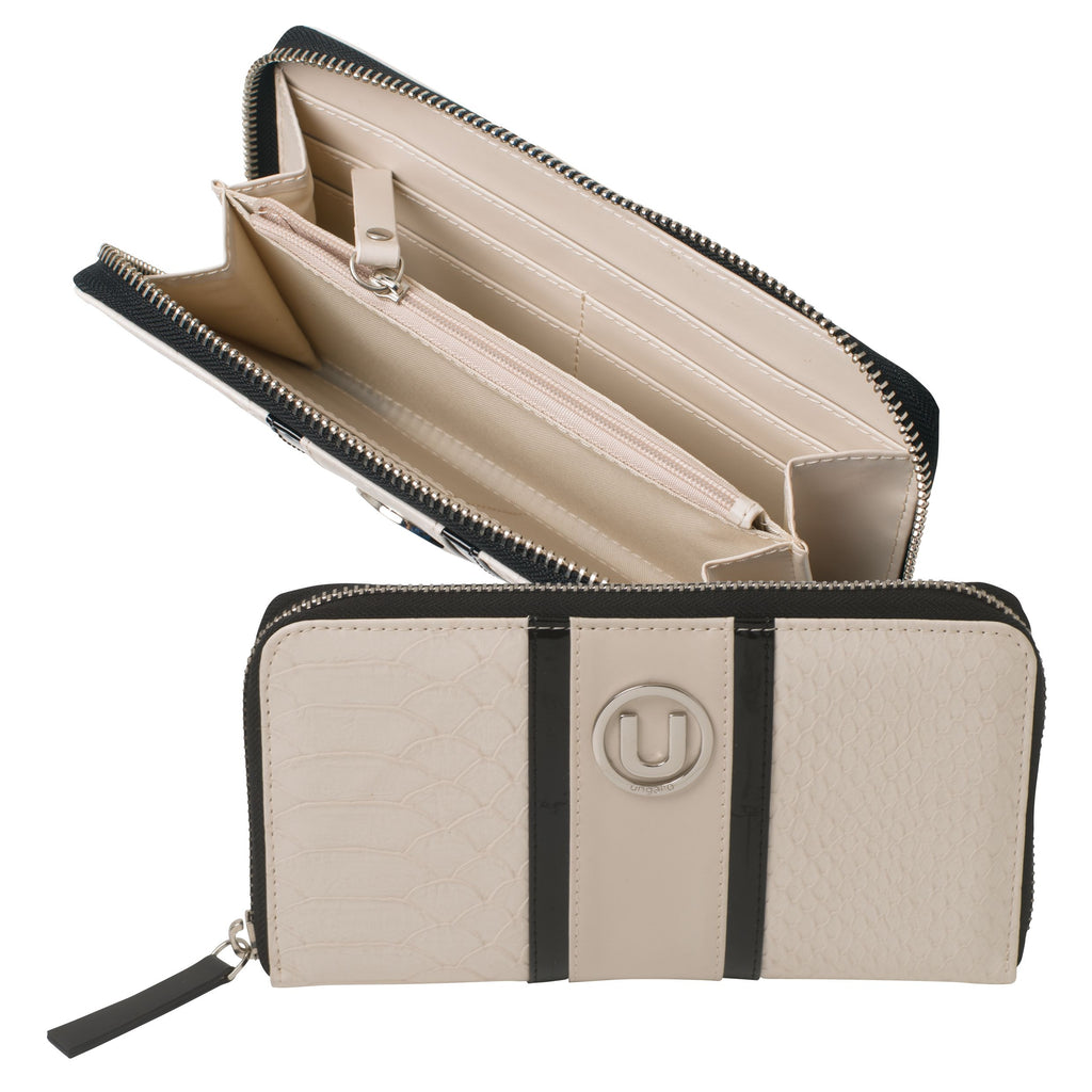 HK premium gift for Ungaro lady purse Pitone in cream color