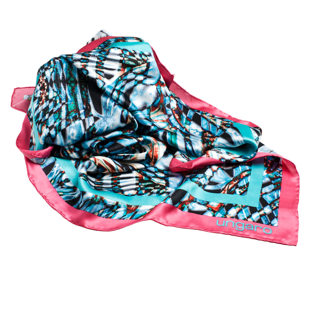  Luxury scarf for women Ungaro fashion Silk scarf Simmetria