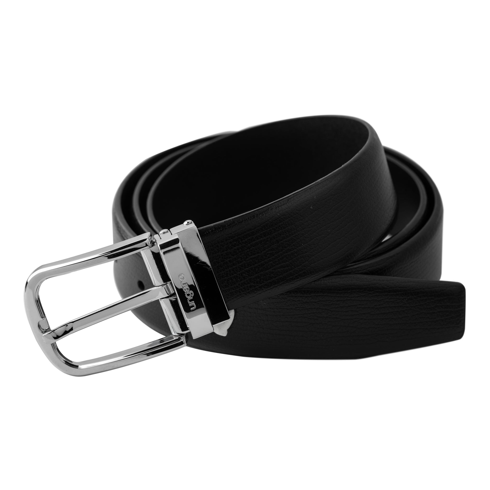 Ungaro Belt Leather belt Emanuel Ungaro Burgundy size S International in  main image 4