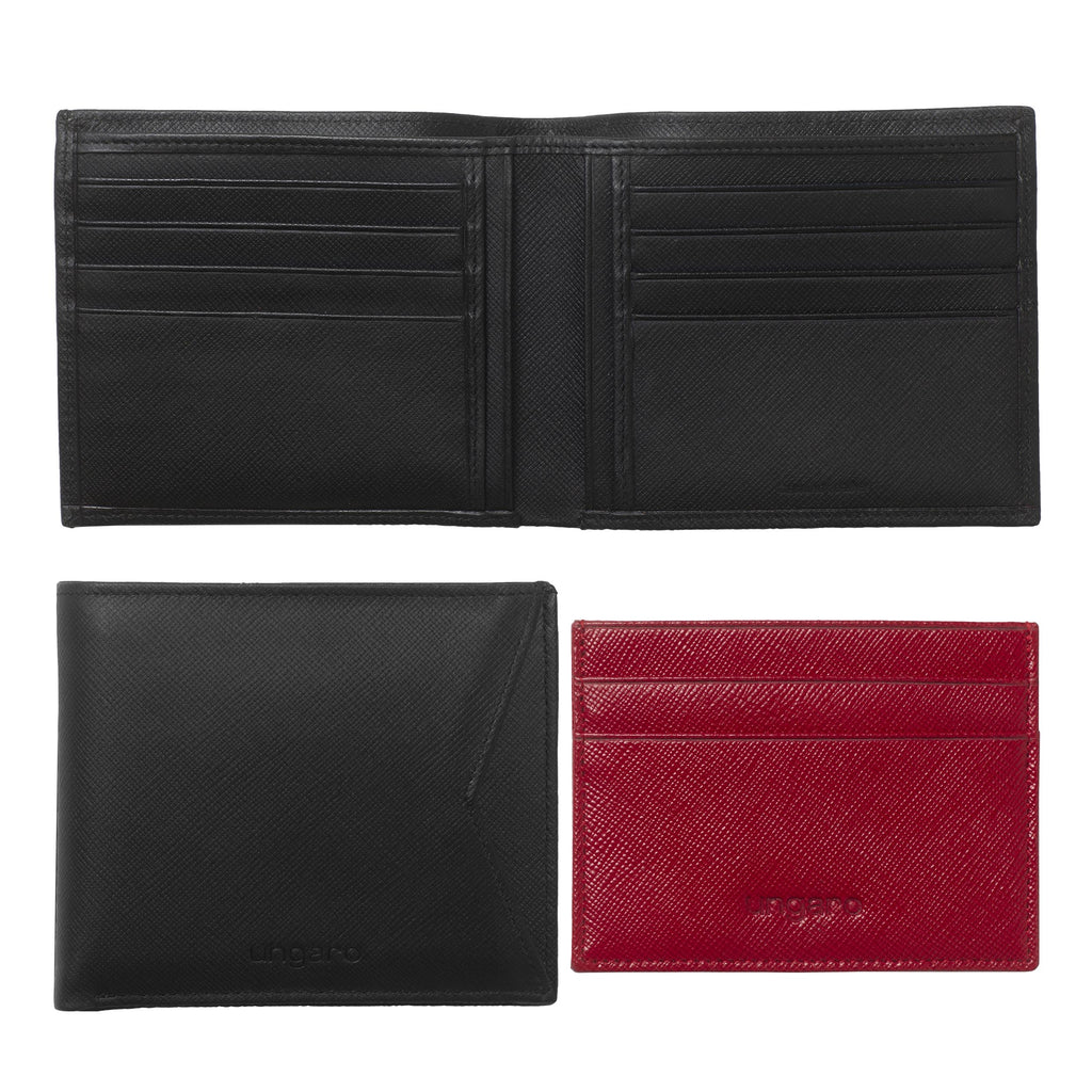 Business gifts for Ungaro Red leather card wallet Cosmo 