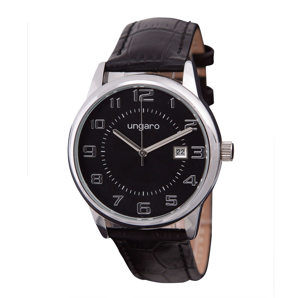  Corporate gifts for Ungaro Watches date window Ezio in black strap