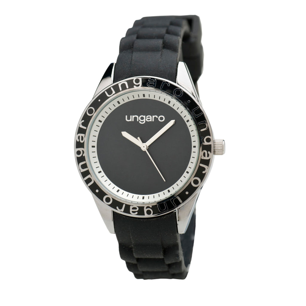  HK Corporate gifts for Ungaro watches Ariana in black rubber band