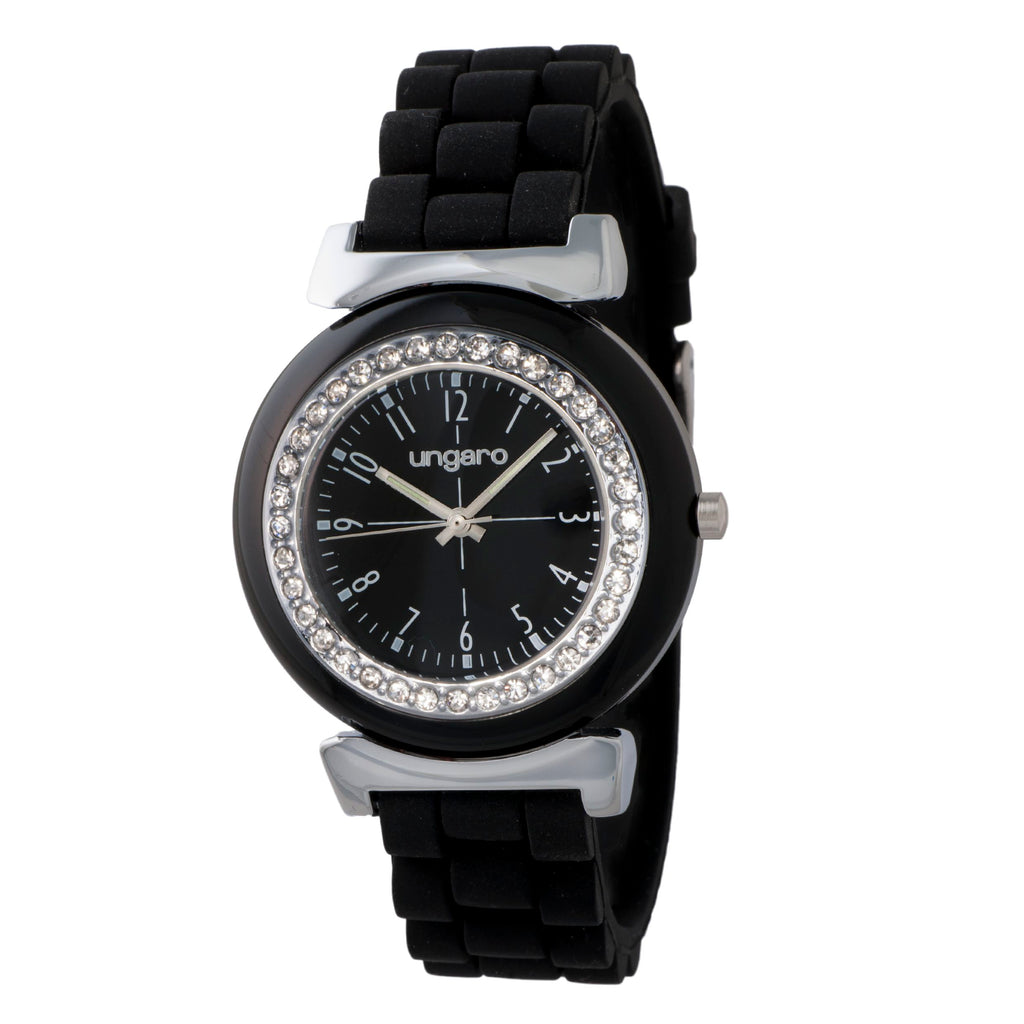  Corporate gifts for Ungaro watches Diadema in black rubber band