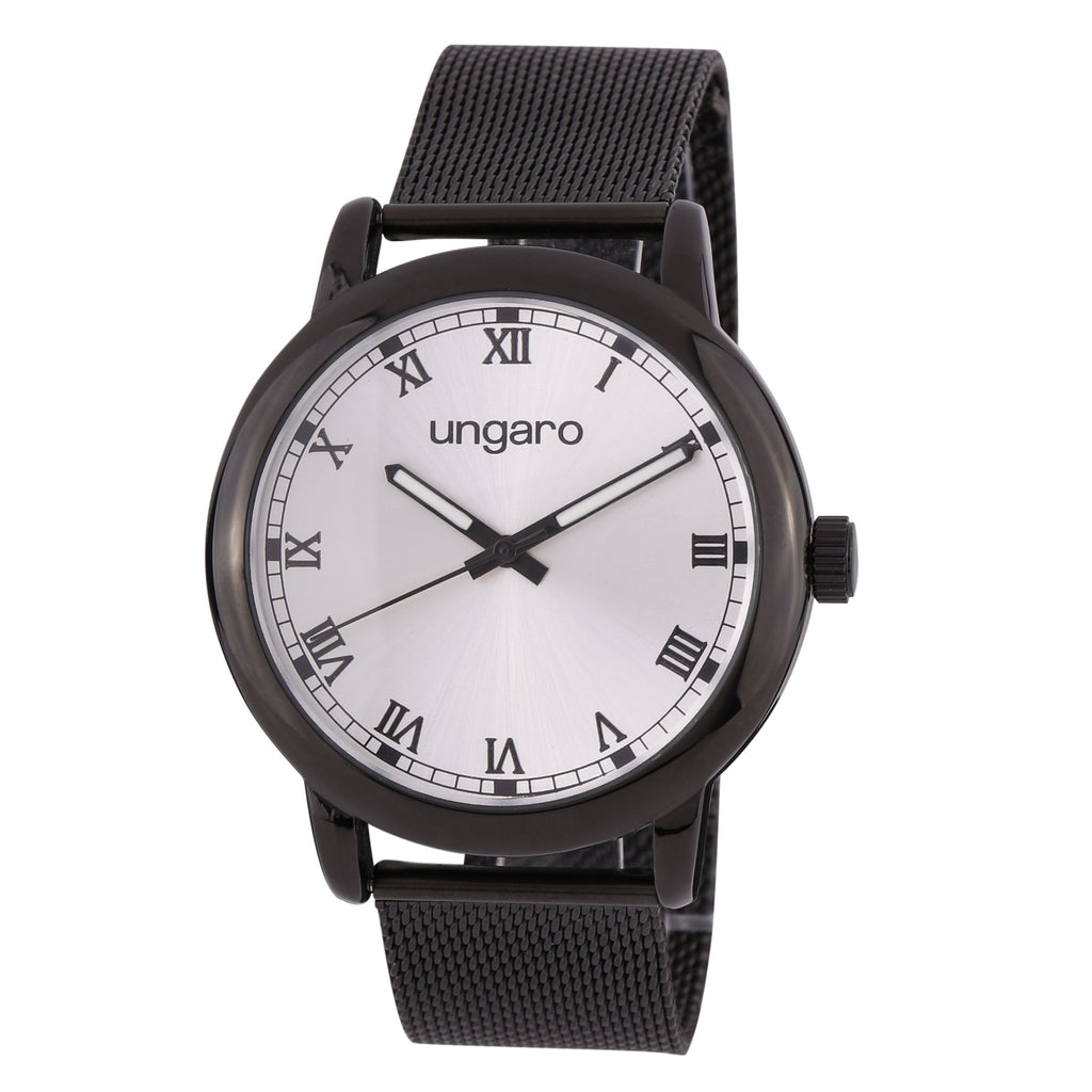  Fashion accessories for Ungaro watches Primo in black mesh band