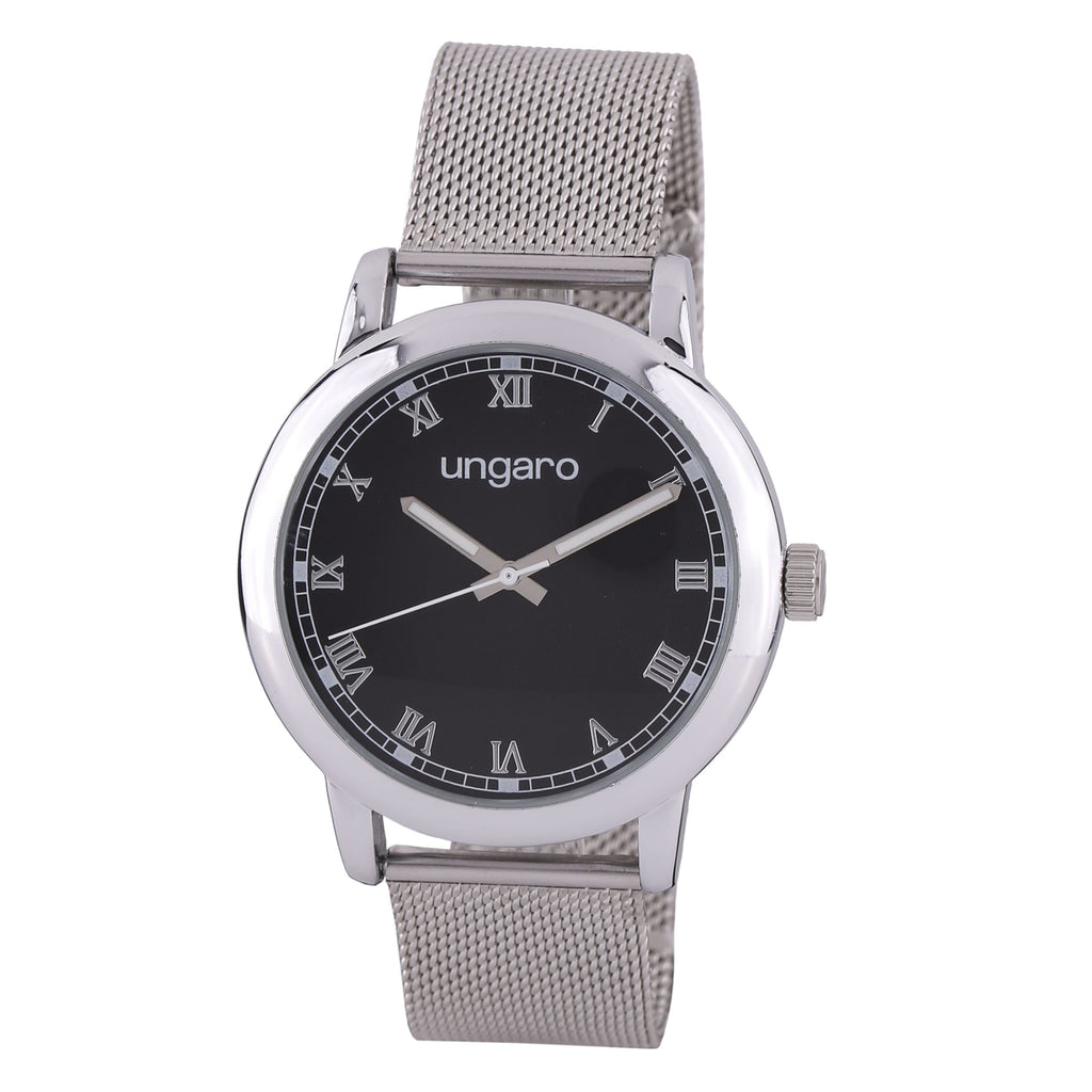  chrome watches in mesh band Primo from Ungaro clothing accessories