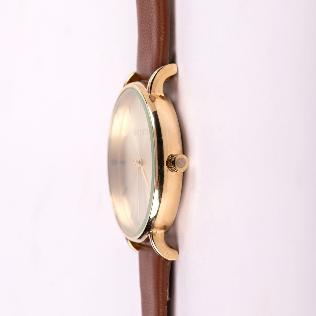  Watch Paola in Camel leather strap from Ungaro business gifts
