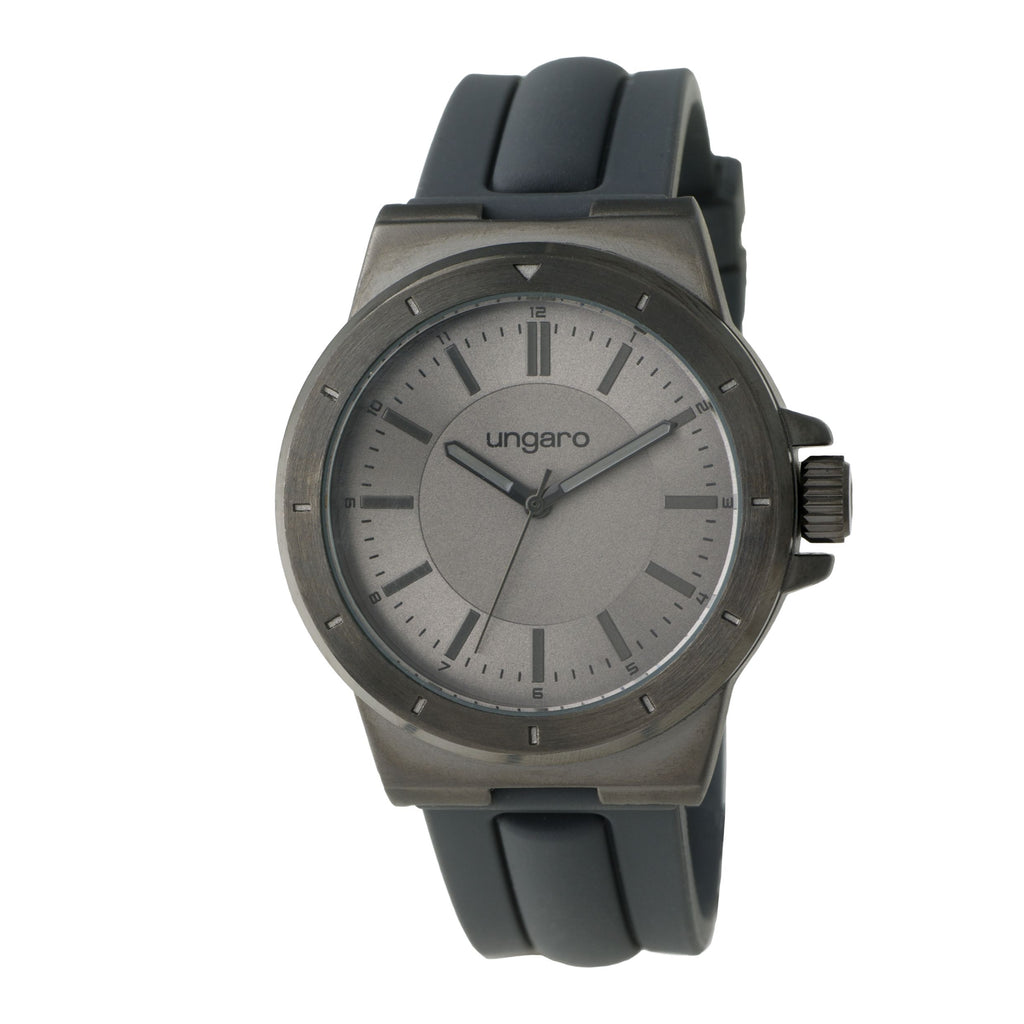  Customized gifts Ungaro quartz watches Andrea in gun color case & dial