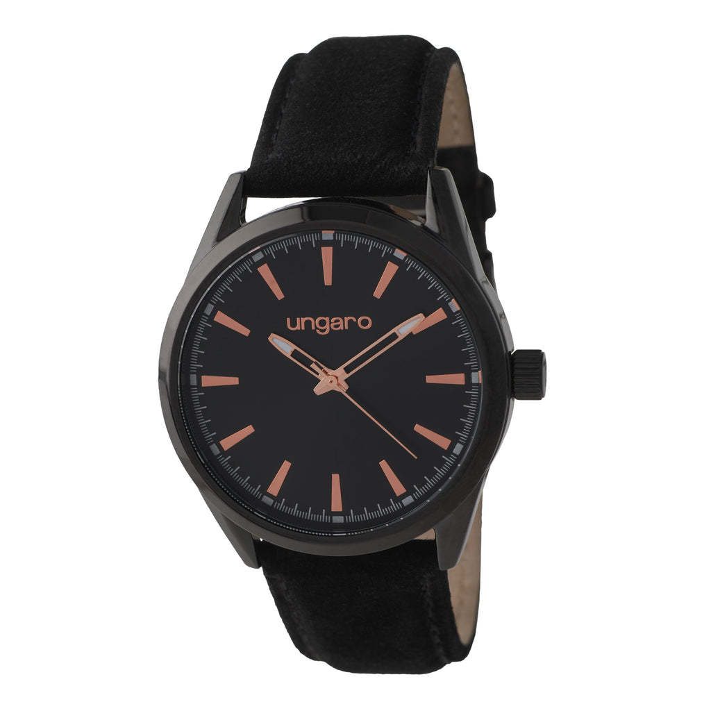  Mens luxury watches Ungaro fashion wrist watches Orso in black strap