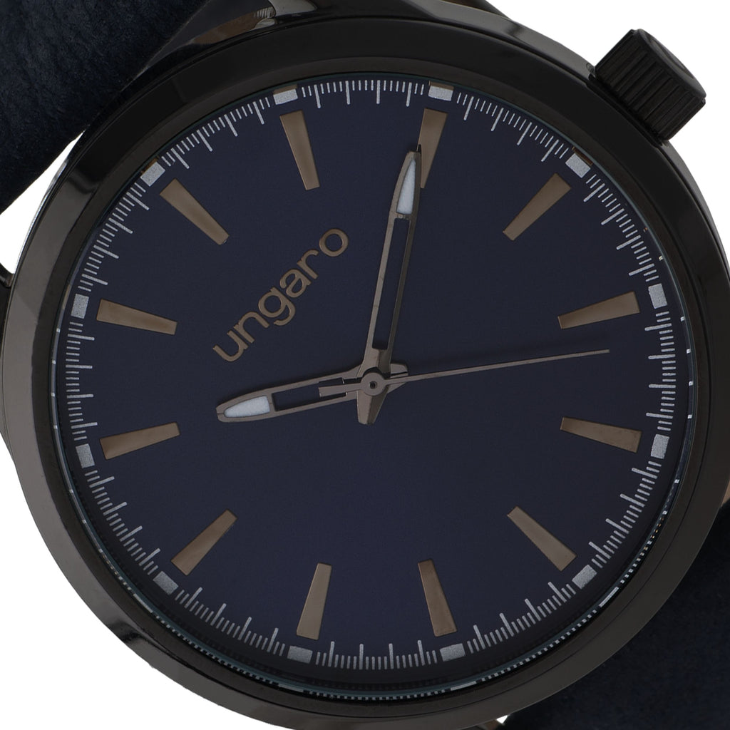  Mens designer watches Ungaro watches Orso in blue strap