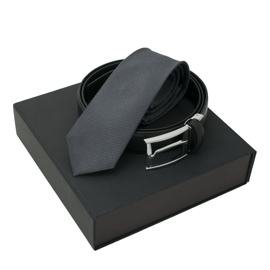  Men's designer silk ties & belts from Ungaro business gift set  