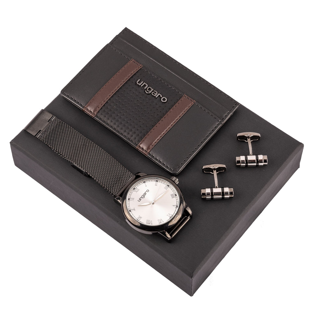  Watch, Card holder & Cufflinks from Ungaro business gift set in HK