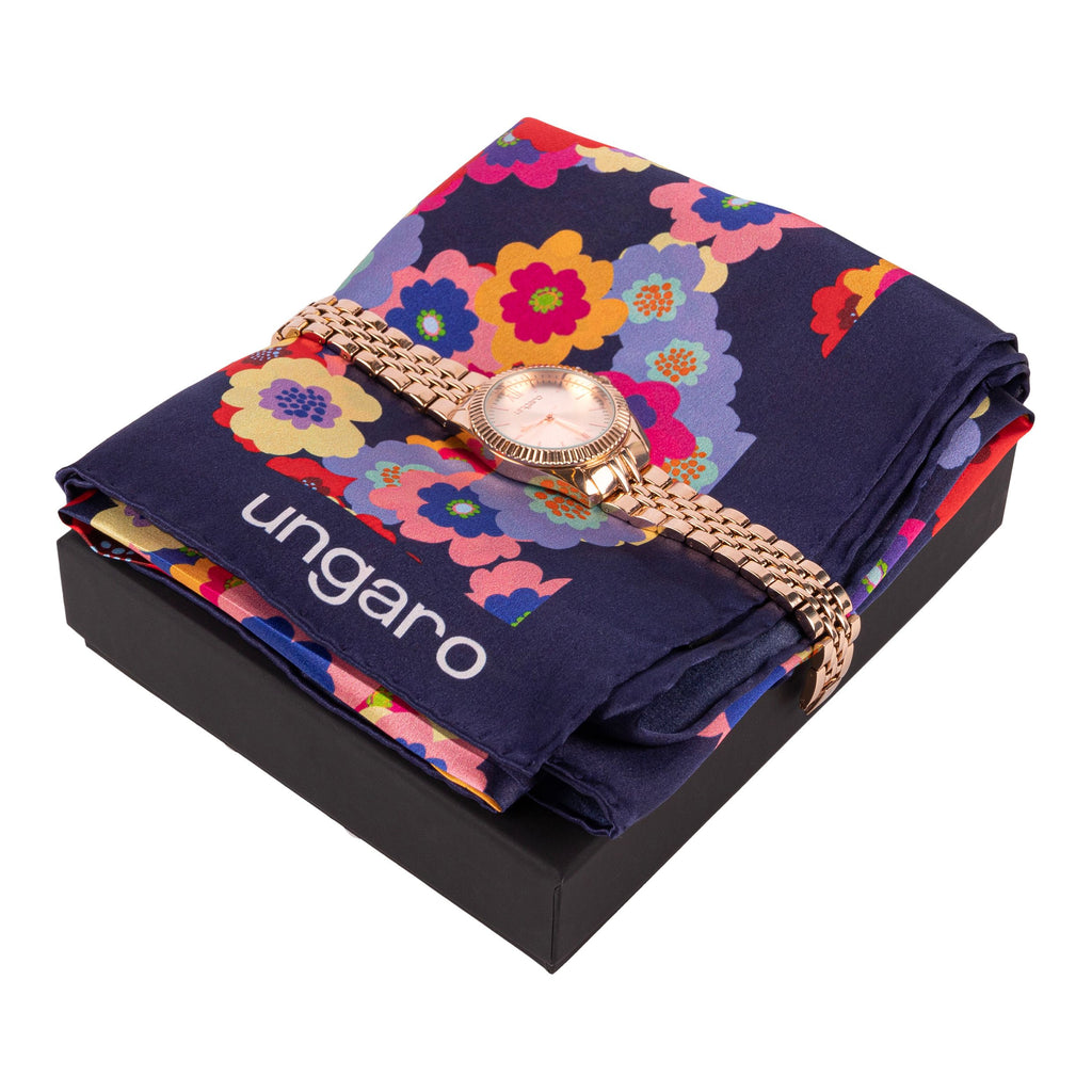  Watch & Silk scarf from Ungaro business gift set in HK