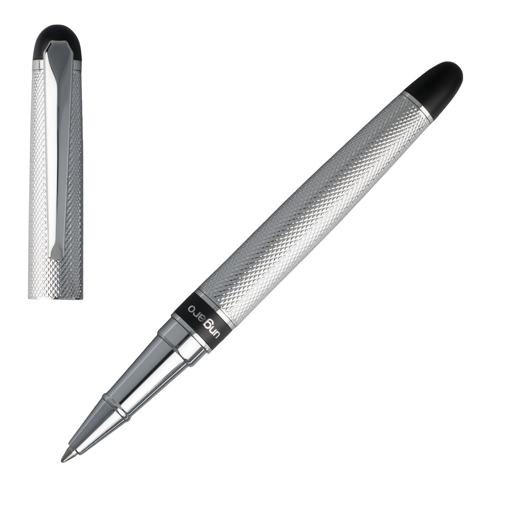  Men's executive writing pens Ungaro chrome rollerball pen Uomo 