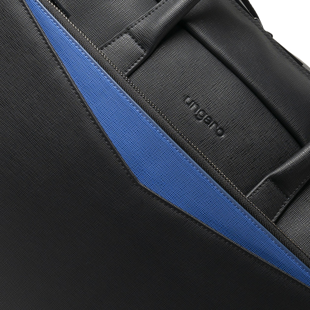 Men's designer handbags Ungaro Fashion Blue Travel bag Cosmo 
