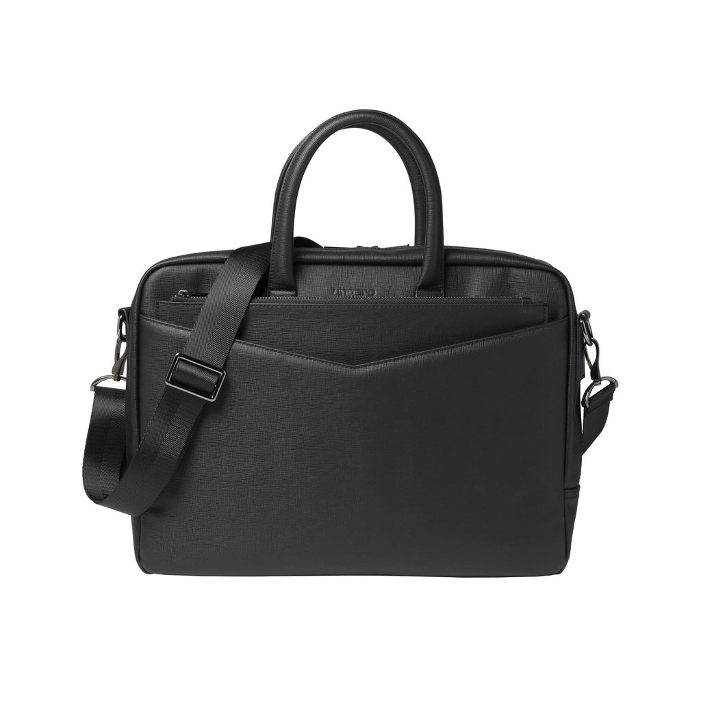  Men's designer briefcases & bags Ungaro Black Document bag Cosmo 