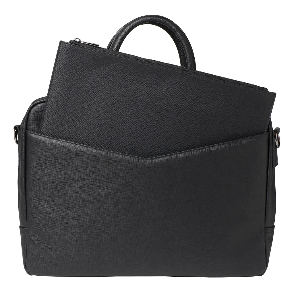 Men's designer briefcases & bags Ungaro Black Document bag Cosmo 