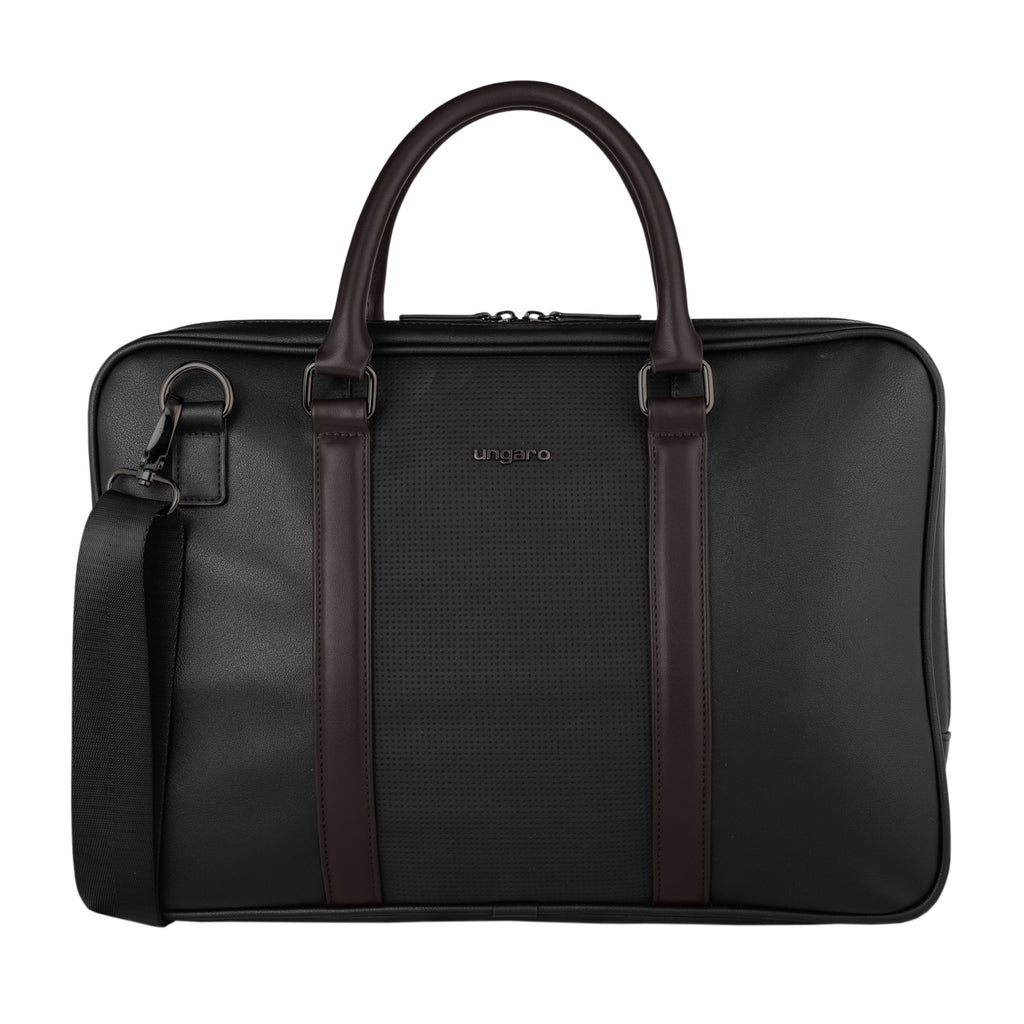  Ungaro Bag | Ungaro Laptop bag | Taddeo | Black | Gift for HIM