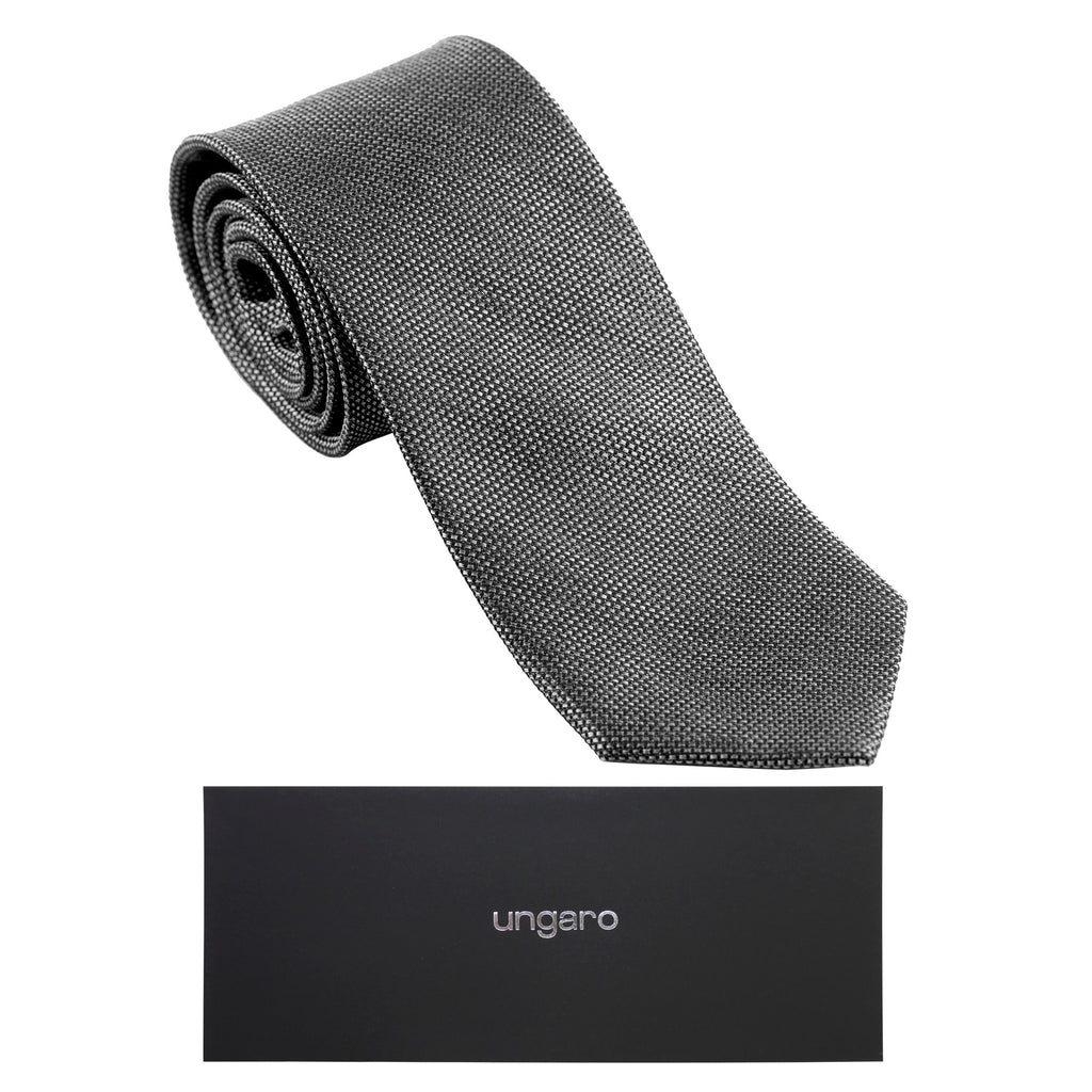  Black Silk Tie LEONE from Ungaro apparel & accessories